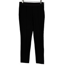 Everlane Black Slim Side Zip Ponte Trouser Pants Size 4