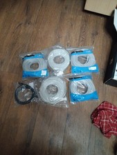 Image of 5x Cat6 Patch  Cables 20m Each New