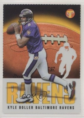 2003 Topps Pristine Gold Refractor Die-Cut 41/75 Kyle Boller #96 Rookie RC 9b4