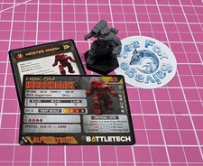 BattleTech Hunchback Mech - Inner Sphere Urban Lance -RARE - Brand New!
