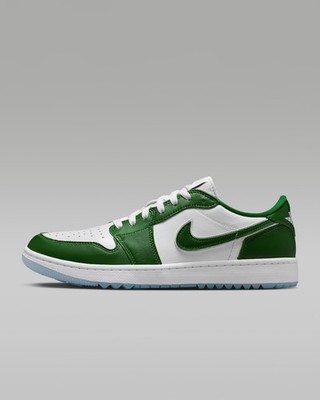 Air Jordan 1 Low G Mens Golf Shoes Forest Green DD9315-300 | eBay