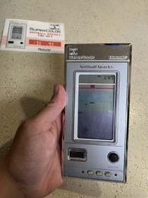 Nintendo Game & Watch Super Color Spitball Sparky BU-201 1984 Handheld Game