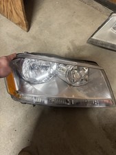 Fit 2008-2014 Dodge Avenger Headlight Chrome Clear Passenger Rh Side Headlamp