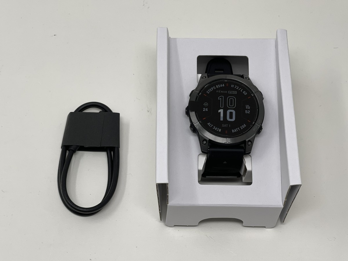 Garmin Fenix 7 Pro Sapphire Solar Carbon Gray DLC Titanium +