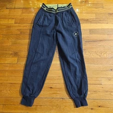 Women's Adidas by Stella McCartney Black Yellow Joggers S