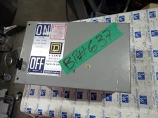 Square D PFA100G 100 amp 3p 3W 600v Breaker type Bus Plug Enclosure Busway BP637