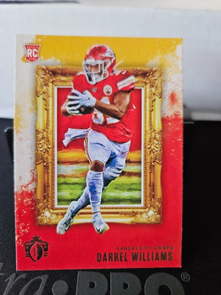 2020 Panini Chronicles Gridiron Kings Football Darrel Williams Rookie Card #GK24