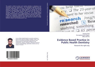 Evidence Based Practice in Public Health Dentistry Research the right way Buch