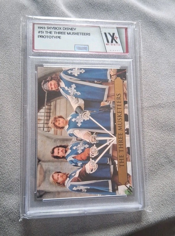 1993 THE THREE MUSKETEERS #S1 THE THREE MUSKETEERS PROMO CARD 