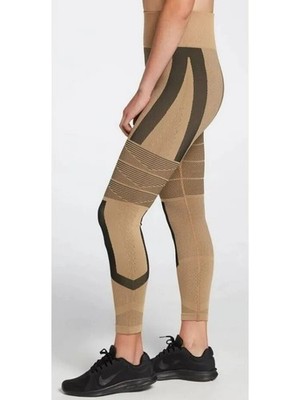 DSG X TWITCH + ALLISON 7/8 High Rise Leggings in Tan and Black Size S NWT