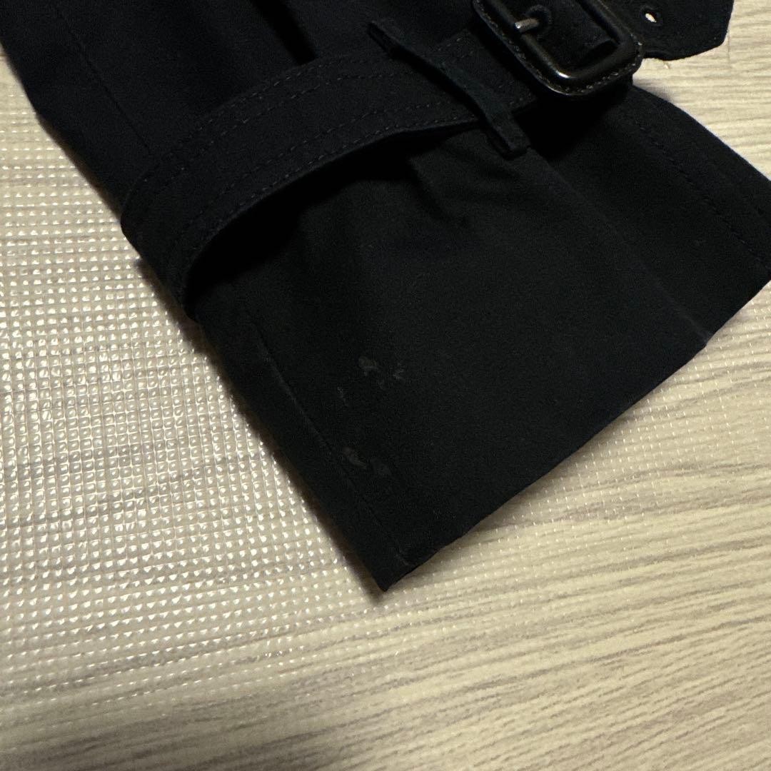 Burberry black trench coat size 50 Vintage Extremely rare Men's From Japan thumbnail 3
