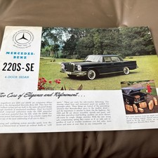 Mercedes Benz 220s-se Vehicle Brochure Mercedes Benz 220s-se Vehicle Brochure