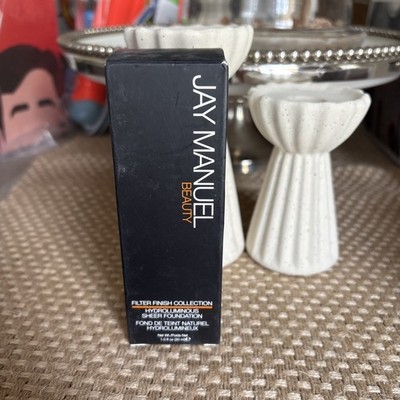 JAY MANUEL Beauty Filter Finish HYDROLUMINOUS Sheer Liquid Foundation Deep#3