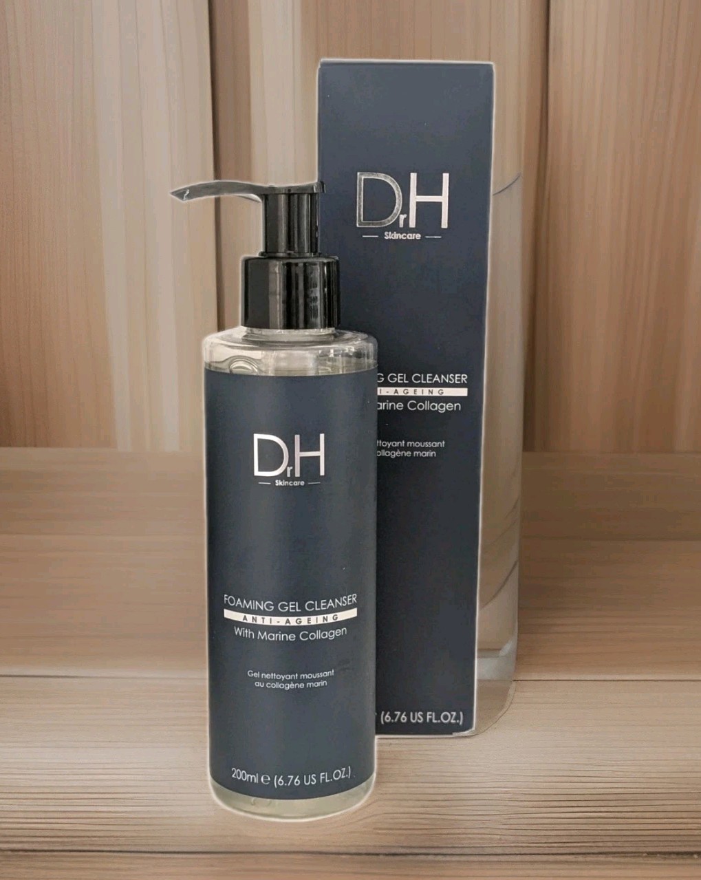 DrH Skincare Foaming Gel Cleanser Anti-Ageing With Marine Collagen 200ml