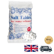 Food Grade 25 Kg Water Softener Salt Tablets - Ideal for Home and Hotel Use 1.72 per kilo