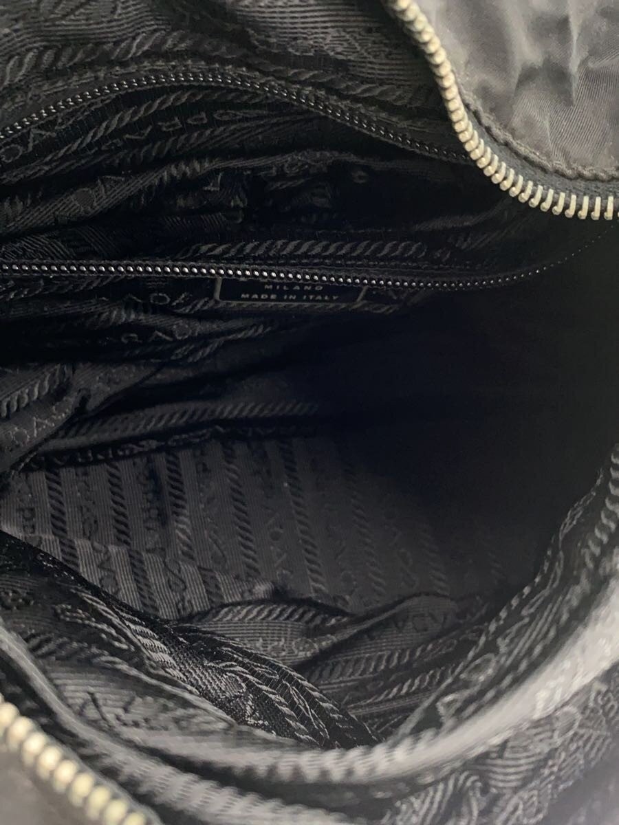 PRADA Handbag Nylon BLK Solid - image 6
