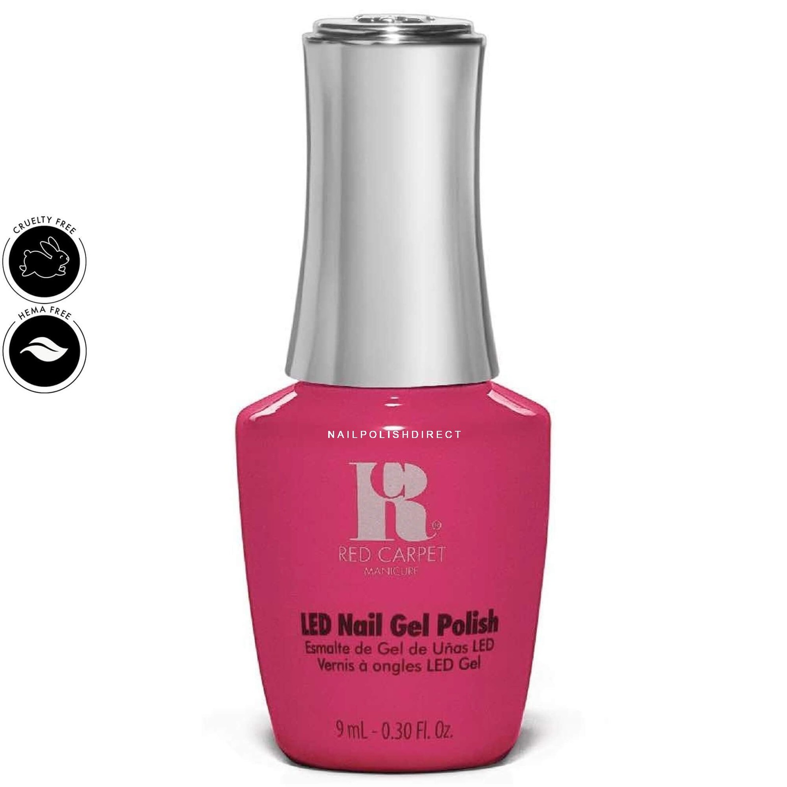 Red Carpet Manicure Ravishing In Red Hema-Free Gel Polish 9ml (21517)