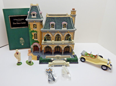 Dept 56 Literary Classics The Great Gatsby West Egg Mansion #58939 Old Stock Box