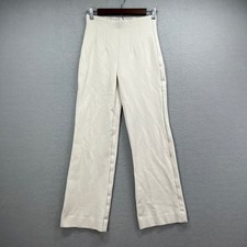 Banana Republic Pants Womens XS Ivory Ponte Ultra High Rise Straight Workwear