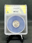 1940-S 90% Silver Mercury Dime ANACS MS63 Graded!