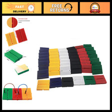 48 Pcs Mini Breadboard Kit - 170 Point Solderless PCB for Arduino Projects, 8 Ea