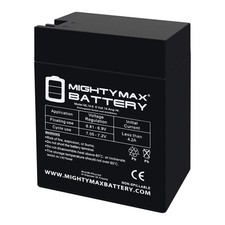 Mighty Max 6V 14Ah AGM Fast-on Terminal Battery Compatible With Sure-Lites 2654