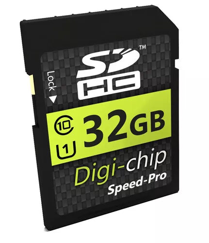 Digi-Chip SD Memory Card for Canon EOS 90D, 250D, 850D, 5D MK IV, 6D Mark II - Picture 2 of 7