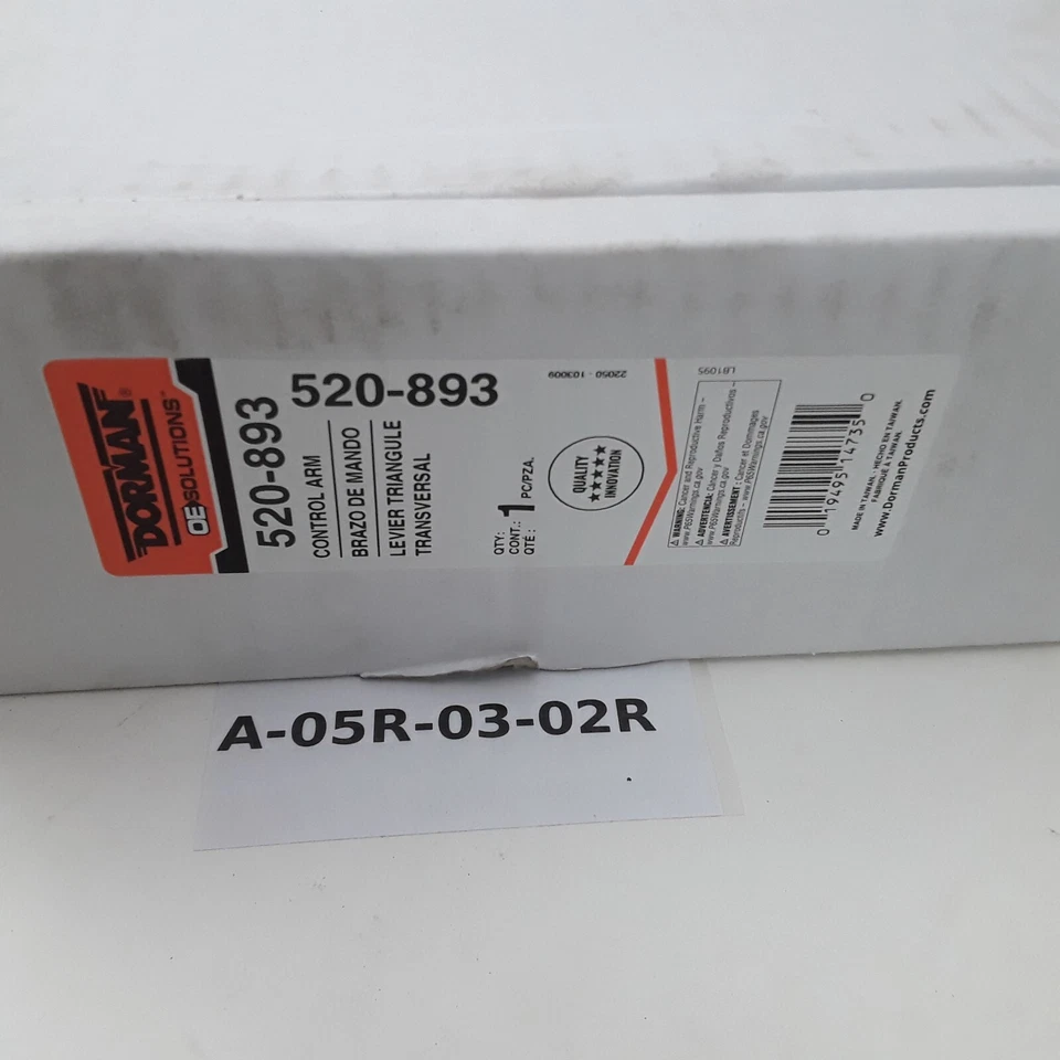 Brazo de control superior delantero izquierdo compatible con Mitsubishi Montero Sport Montero 1997-2004 Foto 4 de 4