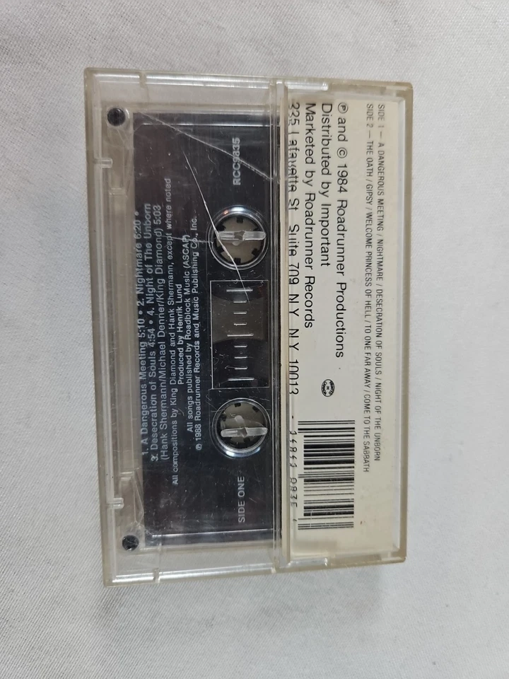 Mercyful Fate Dont Break the Oath Cassette Tape Lot Roadracer Combat Foto 4 de 4