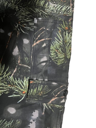 Dickies Camo Wayne Carlton Vanish Arid Sz Medium Mens Hunting Cargo Bib Overalls - Bild 4 von 18
