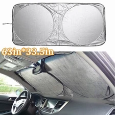 Honda CR-V Windshield Sun Shade - Foldable UV/Heat Blocking Visor for SUV & Cars