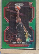 Kierstan Bell 191 2022 Panini Prizm Green Prizm - Rookie RC