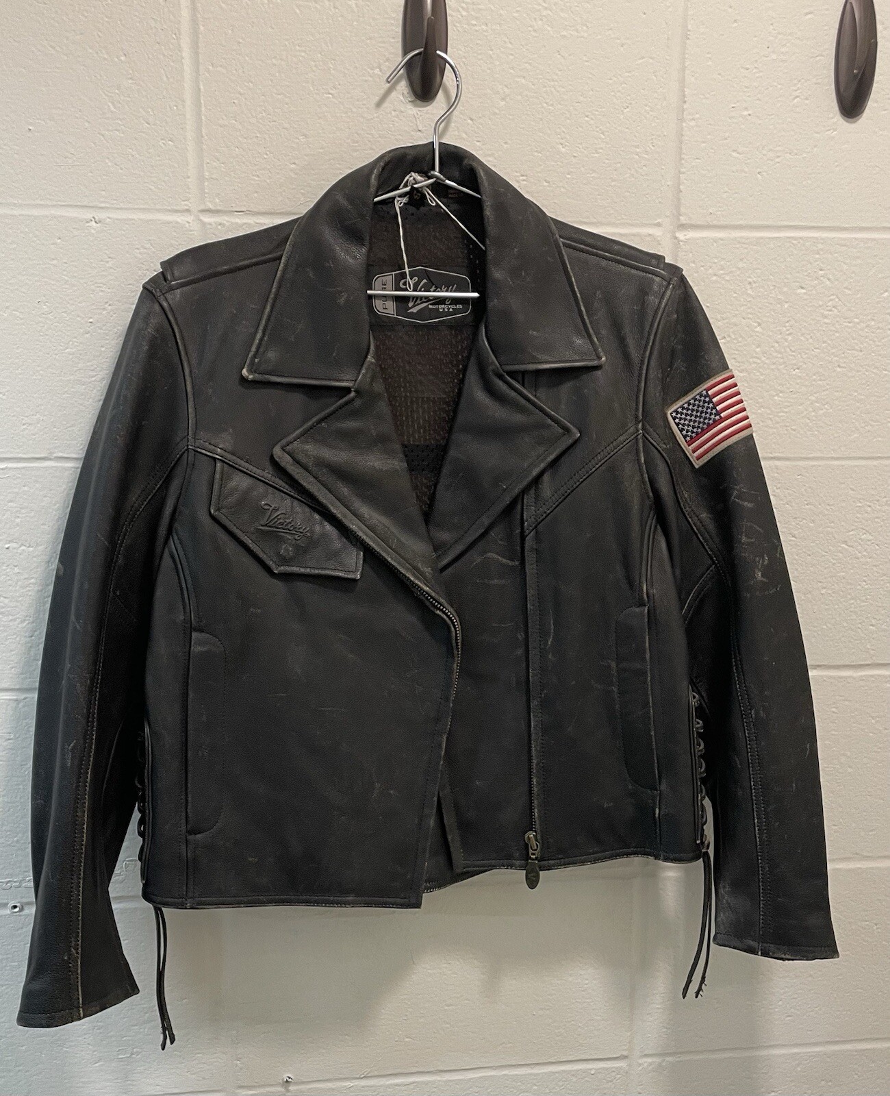 leather jacket motorcycle - image 1