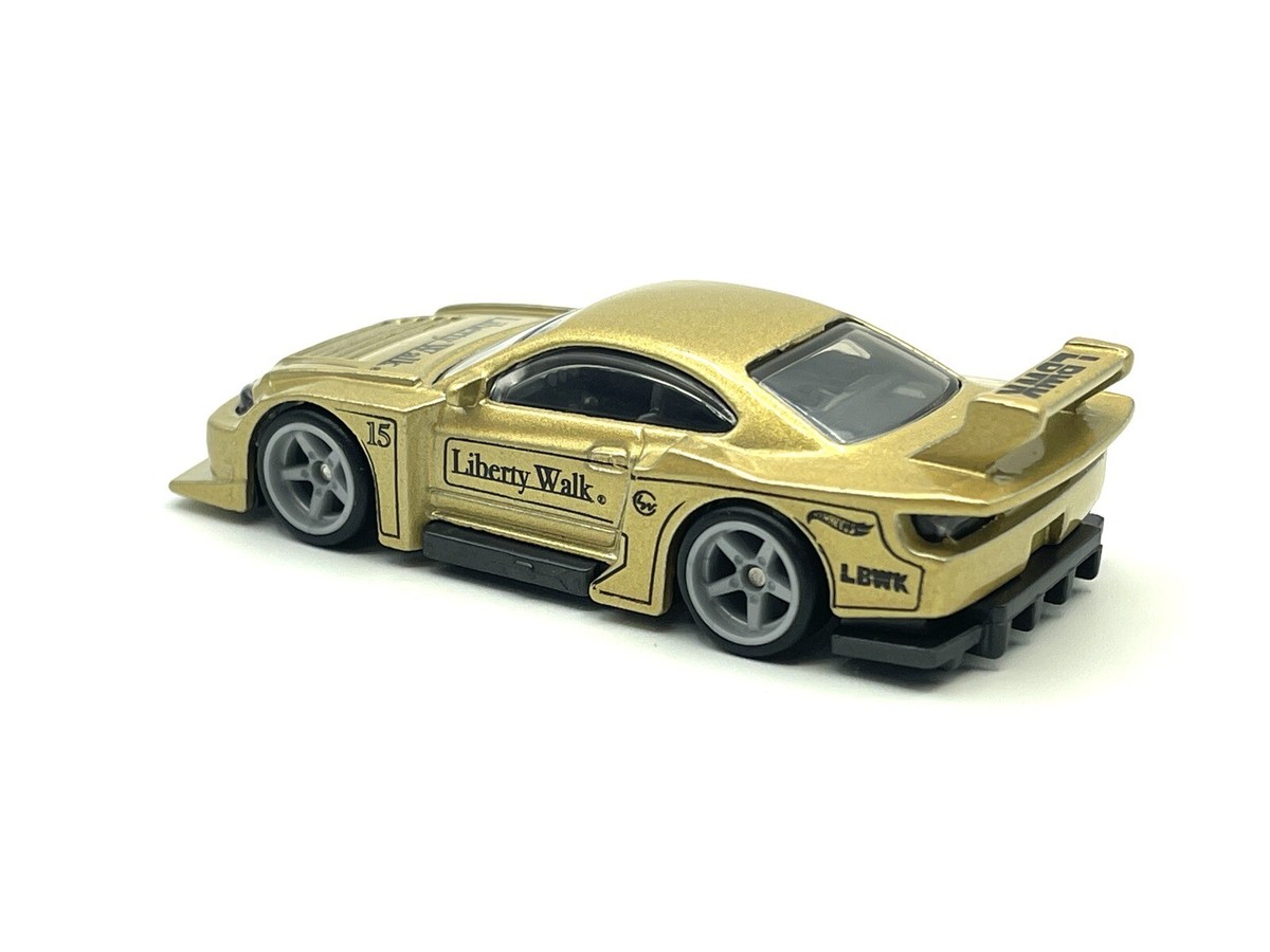 Liberty Walk 6スポークホイールSilvia S15 ゴールド Hot Wheels Liberty Walk LBWK gold Silhouette Nissan Silvia