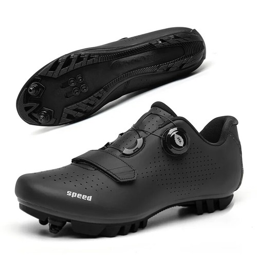 Herren MTB-Fahrradschuhe Rutschfestestollen Rennrad Outdoor-Radfahren-Turnschuhe - Picture 26 of 31