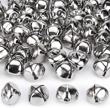300PCS Jingle Bells Bulk, 1 Inch Craft Bells for DIY Crafting, Christmas Holiday
