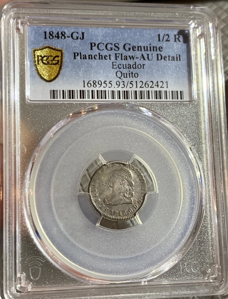 1868 GROSCH SAXONY SILVER COIN PCGS MS64 - Image 4 of 4