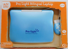 Pro Light Bilingual Laptop English Spanish Talking Computer Educational NIB NOS