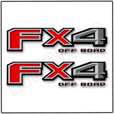 Set Of 2 - Ford F150 Fx4 Off Road Decals Stickers Truck Bed For Ford F-150