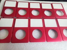 10PCS Red Front Faceplate Housing Case Cover for iPod Classic 6/7th 80/120/160gb