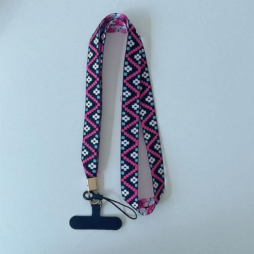 Ethnic Style Pattern Phone Anti-lost Rope Detachable Phone Case Chain Straps - Photo 3 sur 10