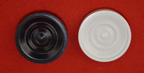 VINTAGE JAQUES: INTERLOCKING DRAUGHTS SET - SUPER, SOUND COMPLETE SET OF 24! - Picture 3 of 6