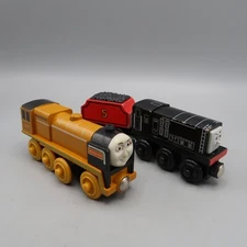 Thomas the Train & Friends Magnetic Trains Wood Murdoch Diesel James Tender Lot