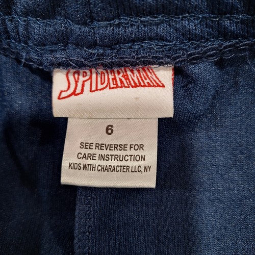 Marvel Spider-Man 3-Piece Boys' Set: Red T-shirt Blue T-shirt Shorts Size 6 New - Picture 10 of 14