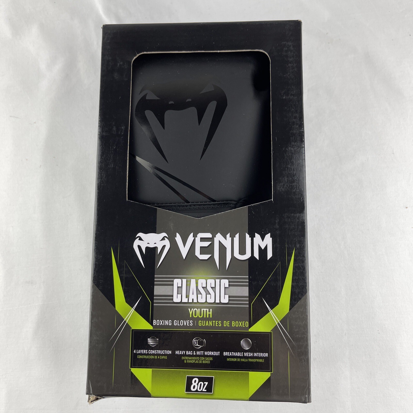 Venum Classic Youth Boxing Gloves - 8 Oz Black for sale online | eBay