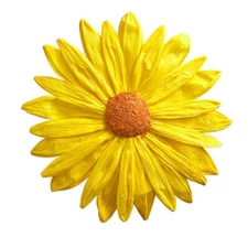 Factory Direct Craft Yellow Paper Twist Display Daisy