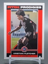 2023 Topps MLS Pitch Prodigies #174 KRISTIAN FLETCHER DC United RC