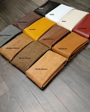 Vegan faux leathers upholstery headboard seating ottoman 0.9 mm {Peta-Approved}