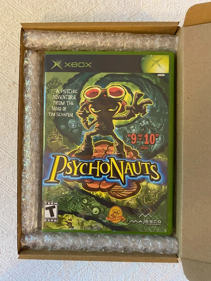 Psychonauts XBOX - NTSC-U/C USA VGC CIB - High Quality Packing - Tracked - Image 3 of 4