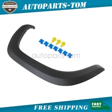 Fits Toyota Tacoma 2016-2023 Black Rear Driver Side Fender Flare Trim 7587404900